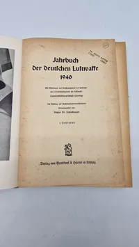 Original Jahrbüch der deutschen Lüftwaffe