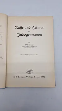 Otto Reche
Raffe und Heimat der Indogermanen