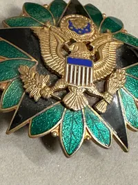 Original sjældent Army Staff Identification Badge
