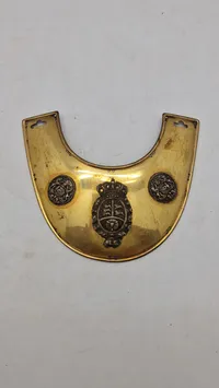 Sjælden original ringkrave fra det danske politi med historie