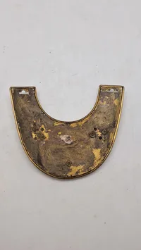 Sjælden original ringkrave fra det danske politi med historie