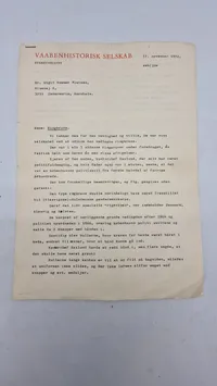 Sjælden original ringkrave fra det danske politi med historie