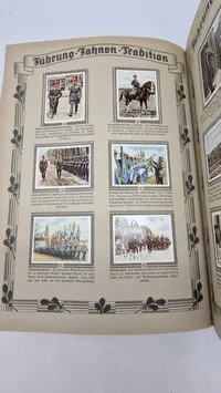 Die Deutsche Wehrmacht samlehæfte - originalt