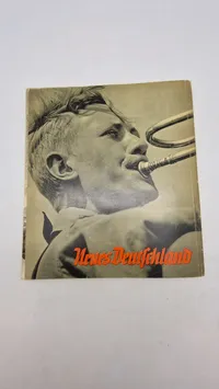 Original bog - Neues Deutschland: Ein Bildbuch für Die Auslandsdeutsche Jugend" (Nye Tyskland: En billedbog for tysk ungdom i udlandet).