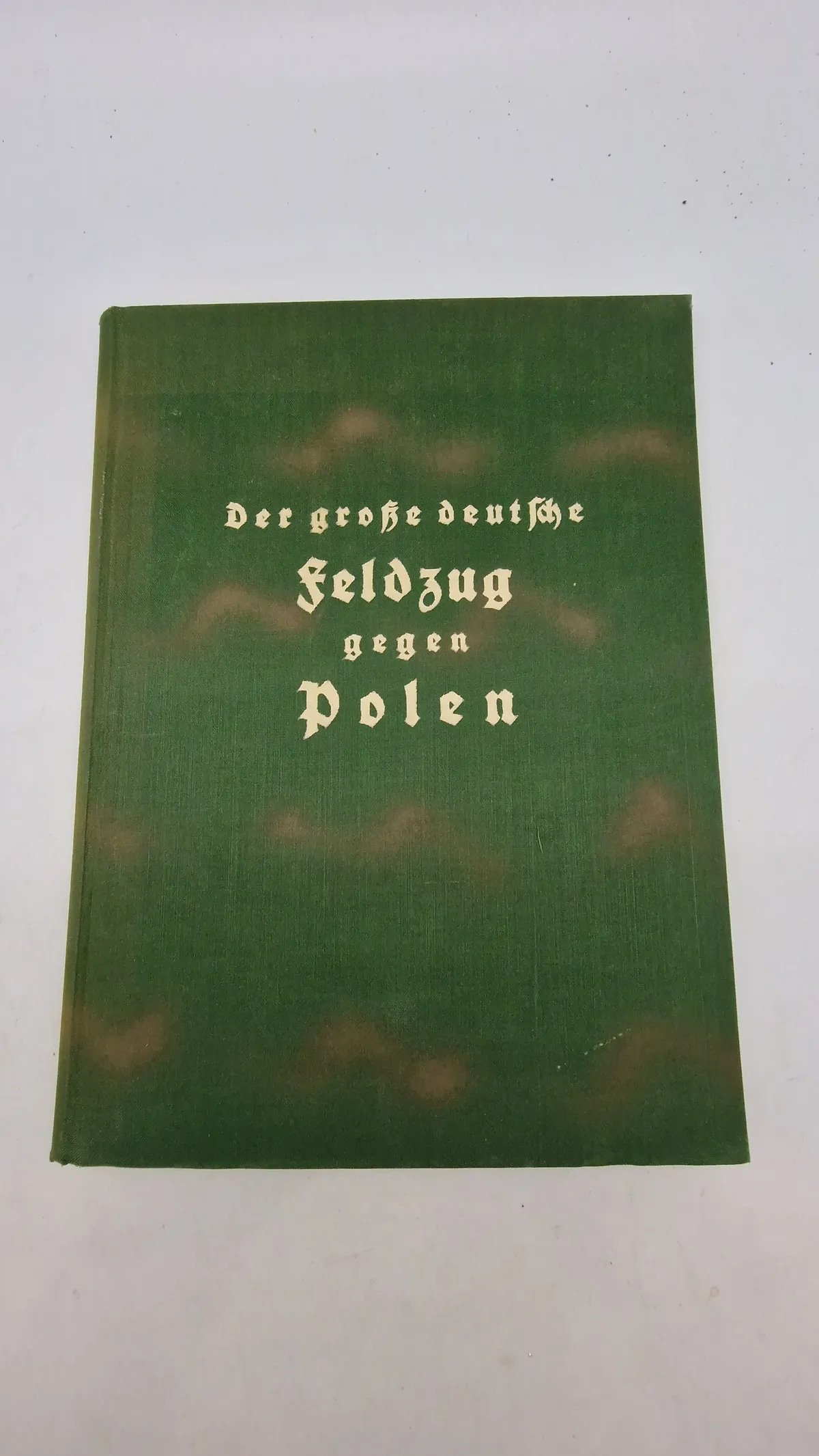 Original bog - "Der große deutsche Feldzug gegen Polen".
