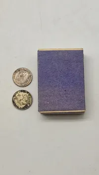 Originale danske sølvmønter, 25 øre fra 1905 & skilling fra 1866