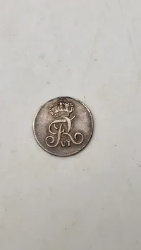 Original 1 skilling 1809, sølv 0,92 gram - højt møntskær