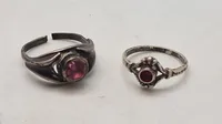 Fingerringe, sterlingsølv 925