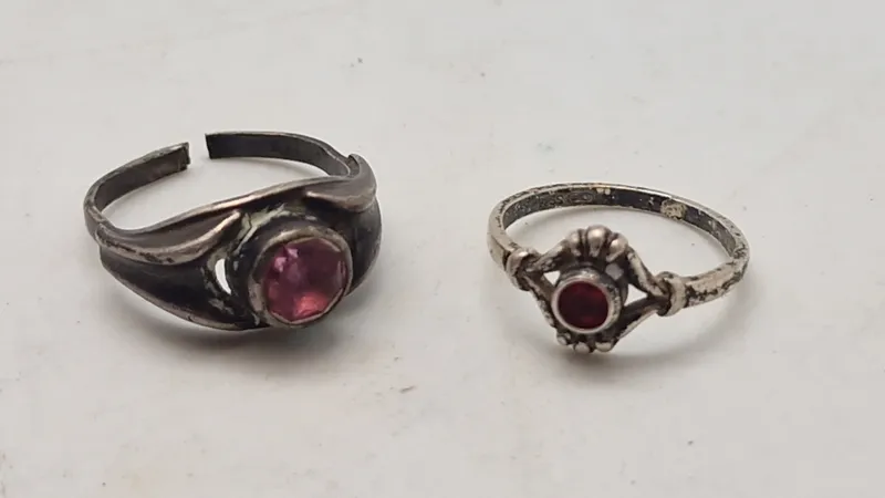 Fingerringe, sterlingsølv 925