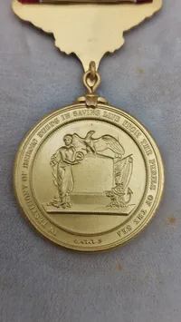 Original amerikansk livredder medalje som tildeles personel i den amerikanske kystvagt