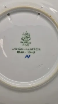 B&G Juleplatte - Juleaften 1949
