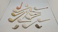 Samling kridtpiber