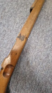 Originalt skæfte for tysk K98 riffel WW2