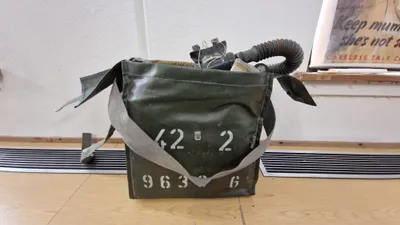 Originalt tysk Drückmanometer, iltapparat