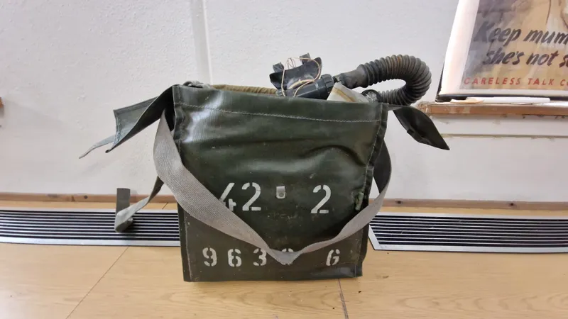 Originalt tysk Drückmanometer, iltapparat