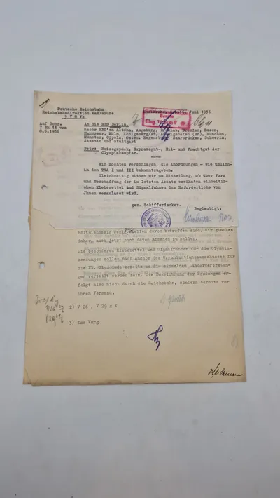 Originalt lot Deutsches Reichbahn