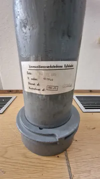 Original træningsgranat med hylster