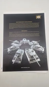 Kæmpe Ekstremt veludført model af tysk kampvogn af metal som kan køre mm.