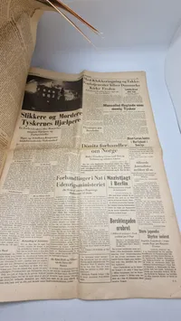 Original dansk befrielses avis fra maj 1945
