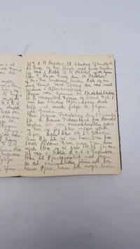 Original dansk dagbog der beskriver en del af besættelses årene fra 9 April 1940 til 1943