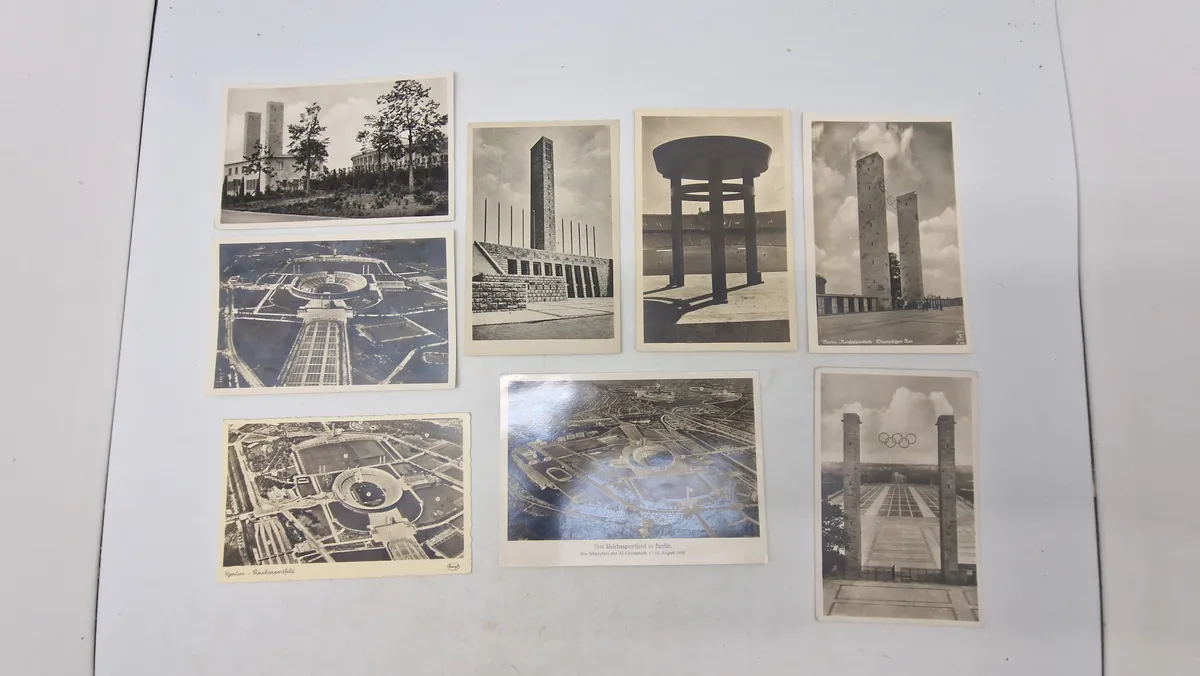 Samling originale postkort, olympiaden 1936