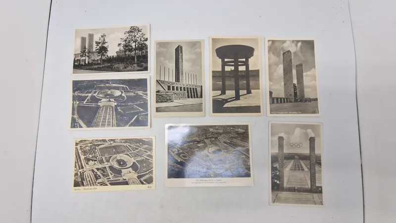 Samling originale postkort, olympiaden 1936