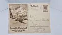 Samling originale postkort, olympiaden 1936