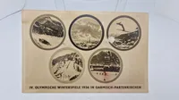 Samling originale postkort, olympiaden 1936