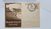 Samling originale postkort, olympiaden 1936