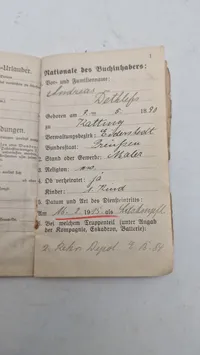 Originalt ww1/ww2 lot fra samme mand