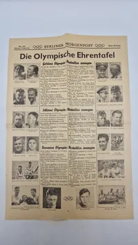 Originalt eks. af Berliner Morgenpost