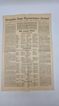 Originalt eks. af Berliner Morgenpost