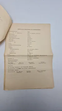Originalt dokument fra Olympia Pressdienst 1936