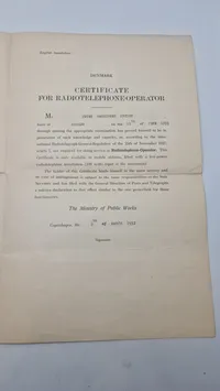 Stort originalt familie lot fra Far/søn mm som har været i marinen samt sejlet med DSB’s dampfærger mm. Mulighed for massere af research