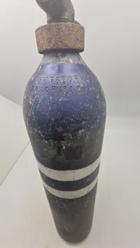 Original ww2 Luftwaffe iltflaske  1943 dateret