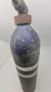 Original ww2 Luftwaffe iltflaske  1943 dateret