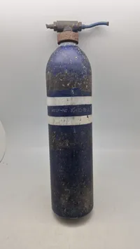 Original ww2 Luftwaffe iltflaske  1943 dateret