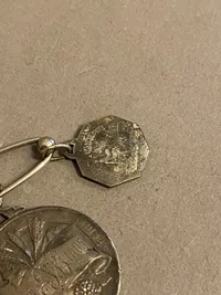 Samling religiøse vedhæng fra Fransk soldat WW1
