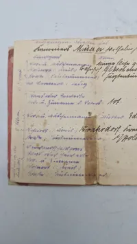 Originalt tysk ww1 militær pas