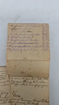 Originalt tysk ww1 militær pas