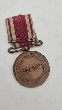 Original 1848-50 krigsdeltager medalje