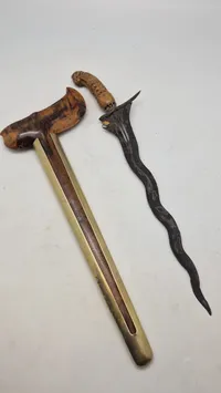 Original Javanesisk kris