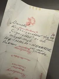Original Dansk  cigaret pakke fra 1944, se historie