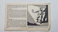 Original nedkastet flyverseddel, ww2