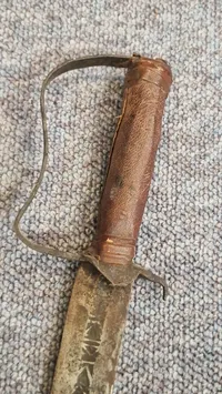 Originalt blankvåben fra Sudan