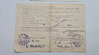 Original passerseddel oksbøl WW2 for Tysk feltpoliti