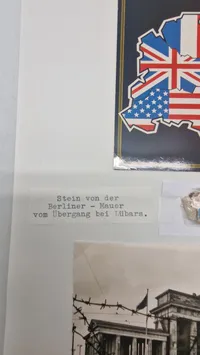 Originalt stykke af Berlin muren