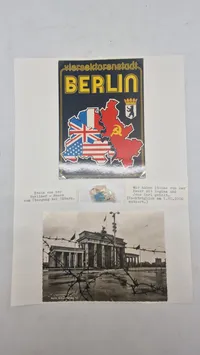 Originalt stykke af Berlin muren