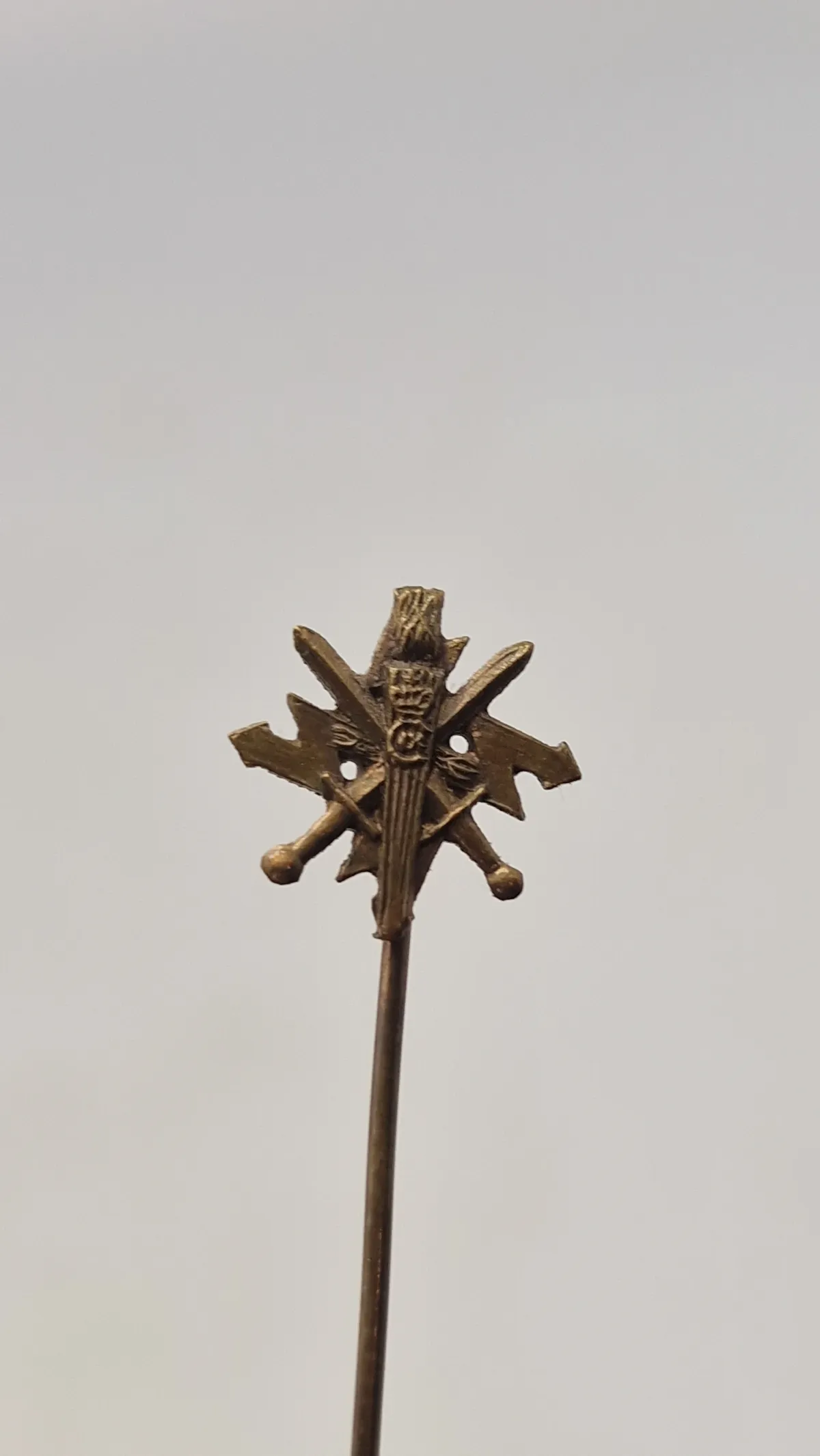 Miniature nål, føringsstøtteregimentet/telegraftropperne