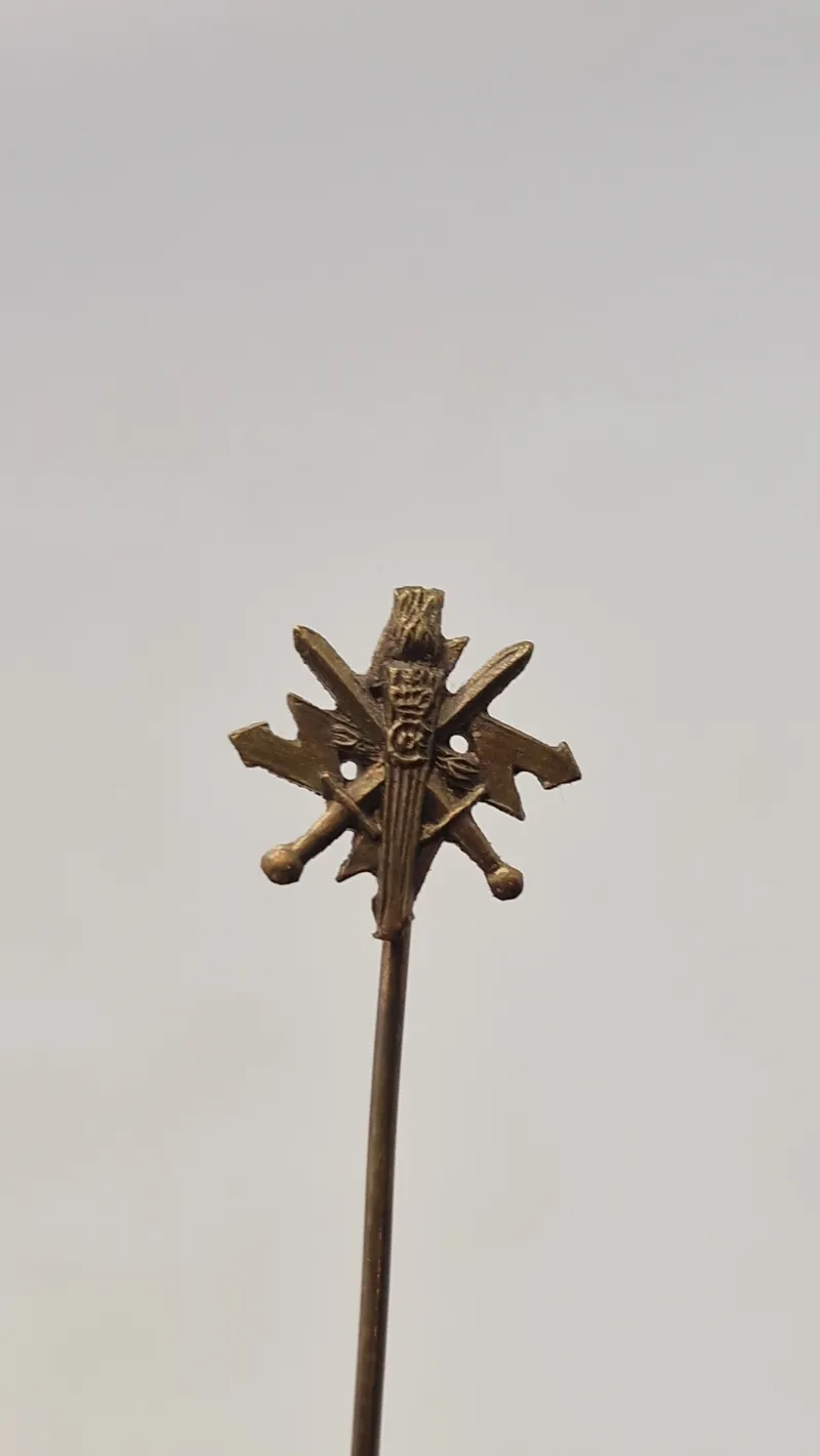 Miniature nål, føringsstøtteregimentet/telegraftropperne